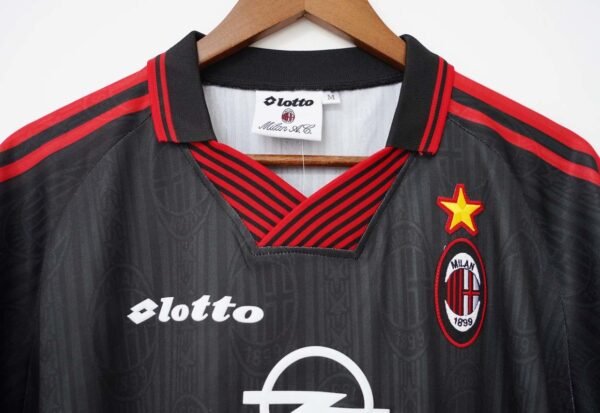 Camisa Retrô Milan 4Th Copa Centenario Belo Horizonte 1997/98 Lotto - Imagem 3