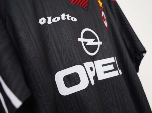Camisa Retrô Milan 4Th Copa Centenario Belo Horizonte 1997/98 Lotto - Imagem 5