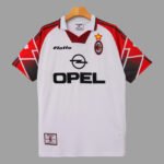 Camisa Retrô Milan Away Copa Centenario Belo Horizonte 1997/98 Lotto