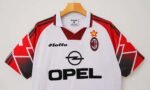 Camisa Retrô Milan Away Copa Centenario Belo Horizonte 1997/98 Lotto - Imagem 2