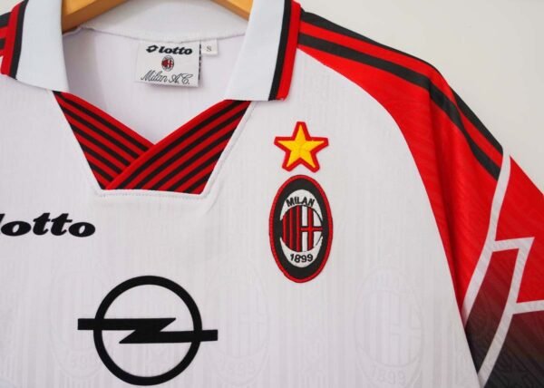 Camisa Retrô Milan Away Copa Centenario Belo Horizonte 1997/98 Lotto - Imagem 3