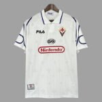 Camisa Retrô Fiorentina Away 1997/98 Branca Fila