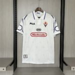 Camisa Retrô Fiorentina Away 1997/98 Branca Fila - Imagem 2