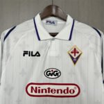 Camisa Retrô Fiorentina Away 1997/98 Branca Fila - Imagem 3
