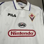 Camisa Retrô Fiorentina Away 1997/98 Branca Fila - Imagem 6