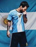 Camisa Seleção Argentina Home Versão Jogador Messi 10 - Imagem 14