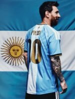 Camisa Seleção Argentina Home Versão Jogador Messi 10 - Imagem 15