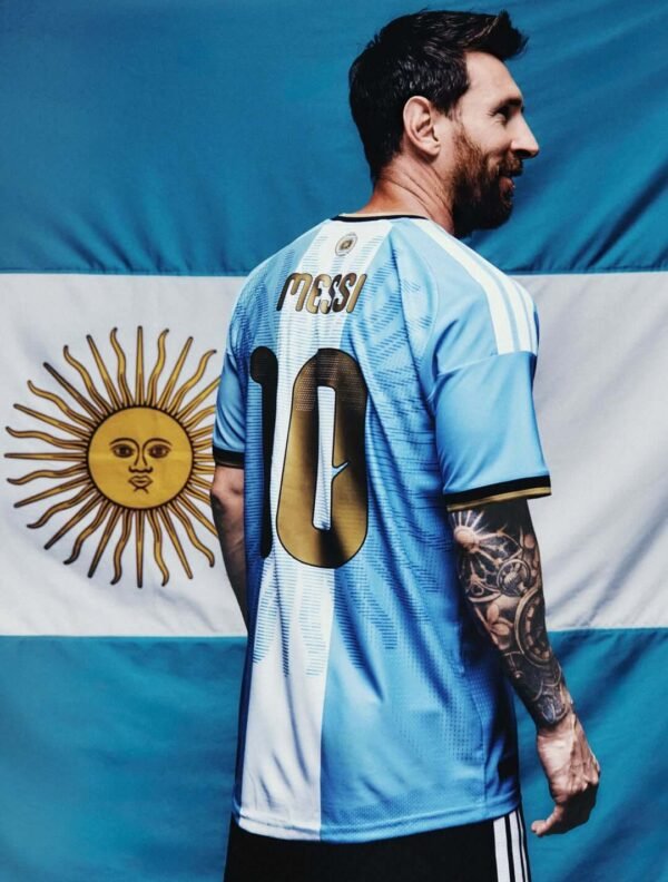 Camisa Seleção Argentina Home Versão Jogador Messi 10 - Imagem 15