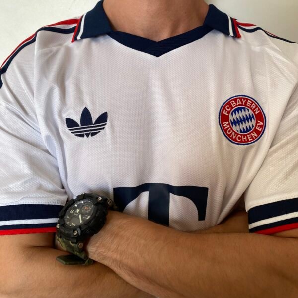 Camisa Bayern Muniche Away Versão Torcedor 2026/27 Branca Adidas - Imagem 3