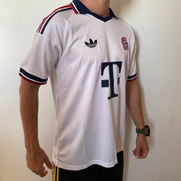 Camisa Bayern Muniche Away Versão Torcedor 2026/27 Branca Adidas - Imagem 4