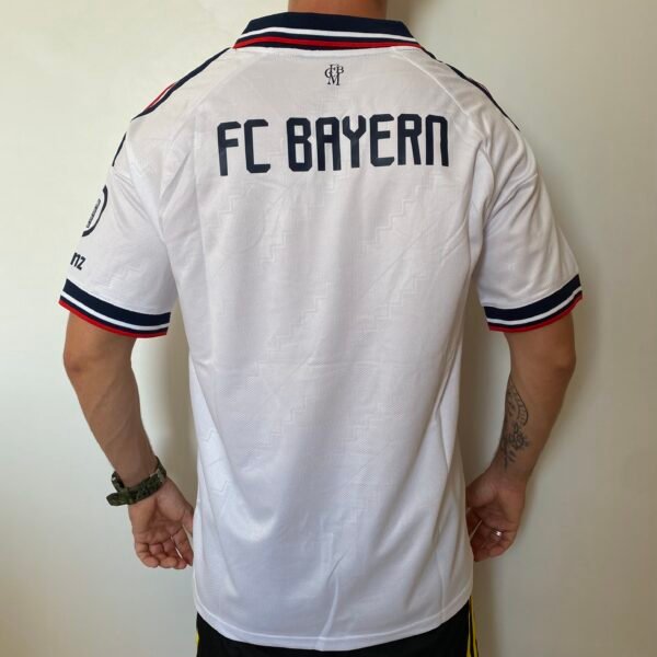 Camisa Bayern Muniche Away Versão Torcedor 2026/27 Branca Adidas - Imagem 9