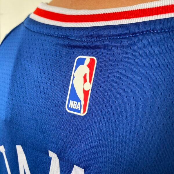 Camiseta Regata NBA Philadelphia 76ers - LeBron James 23 - Icon Azul 2026/27 Nike - Imagem 10