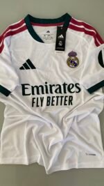 Camisa Real Madrid Home Versão Torcedor 2026/27 Branca Adidas - Imagem 9