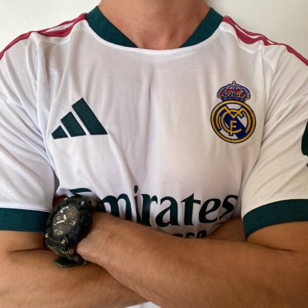 Camisa Real Madrid Home Versão Torcedor 2026/27 Branca Adidas - Imagem 2