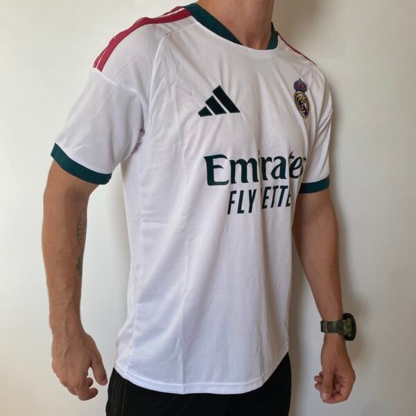 Camisa Real Madrid Home Versão Torcedor 2026/27 Branca Adidas - Imagem 5