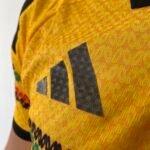 Camisa Jamaica Home Copa do Mundo 2026 Bob Marley Jogador Amarela Adidas - Imagem 4