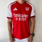 Camisa Arsenal Home Versão Torcedor 2026/27 Vermelha Adidas