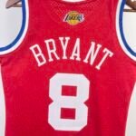 Camiseta Regata NBA All-Star Kobe Bryant 8 Mitchell & Ness Vermelha 2003 - Imagem 7