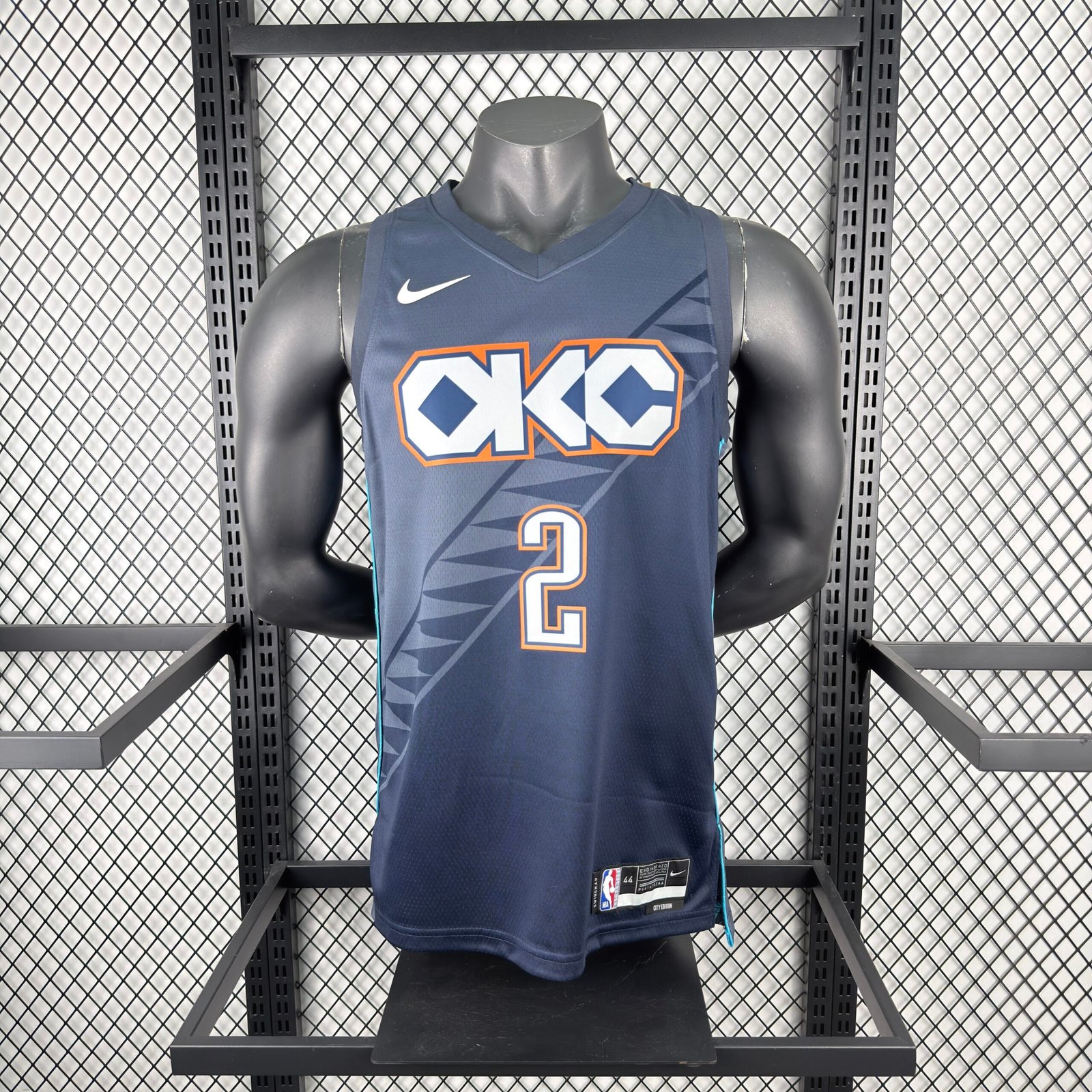 Camiseta Regata Basquete NBA OKC Oklahoma Thunder 2 Shai Gilgeous-Alexander City Edition 2026 Nike