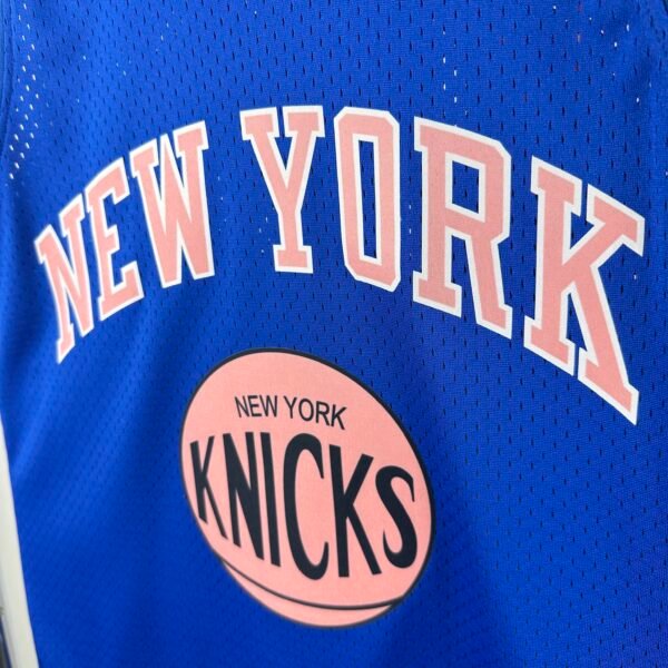 Camiseta Regata NBA  New York Knicks Blackpink - Mitchell & Ness Azul 2025/26 - Imagem 2