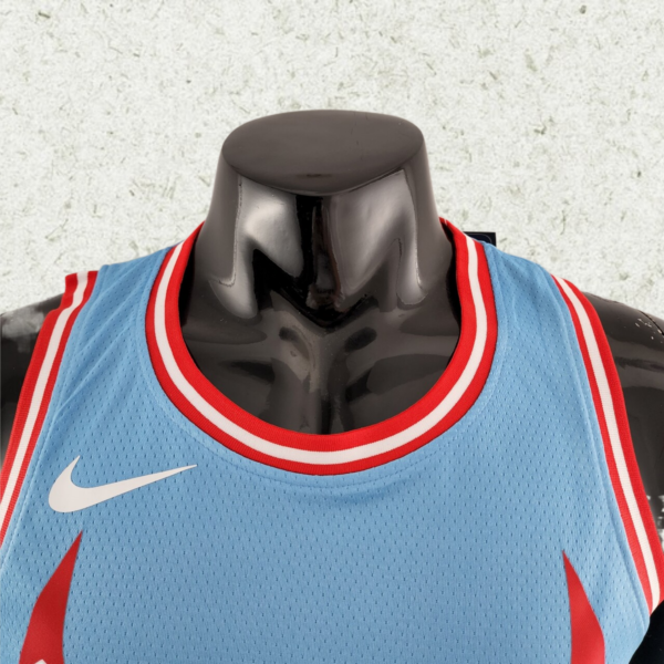 Camiseta Regata NBA Chicago Bulls Michael Jordan 23 City Edition Swingman 2020 Nike - Imagem 4