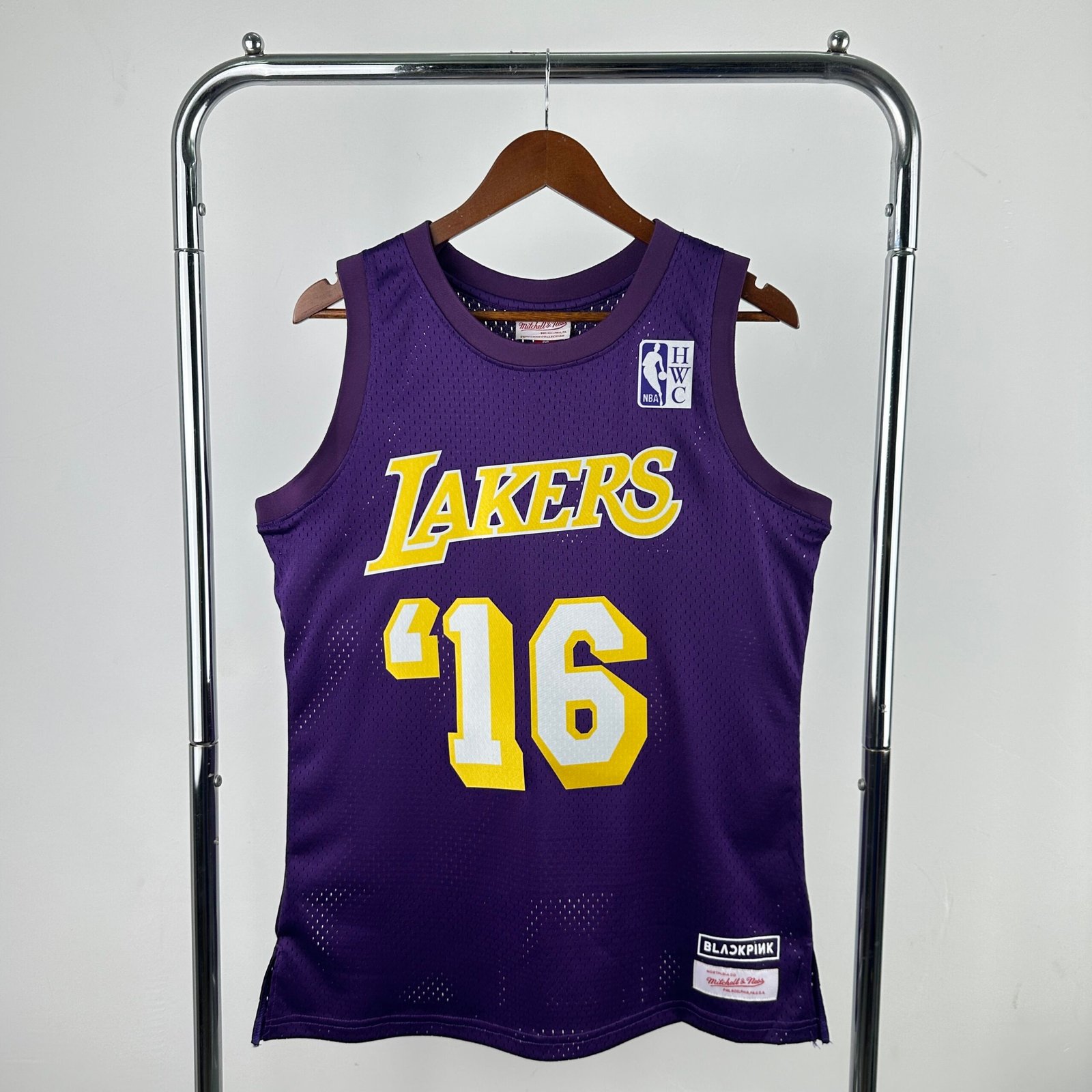 Camiseta Regata NBA Los Angeles Lakers Blackpink - Mitchell & Ness Roxa 2025/26