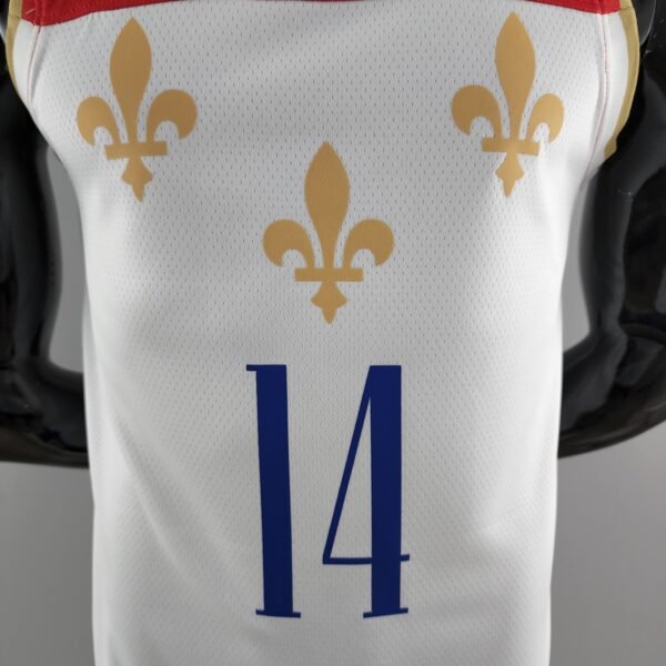 Camiseta Regata NBA New Orleans Pelicans Brandon Ingram 14 City Edition Swingman 2021 Nike - Imagem 3