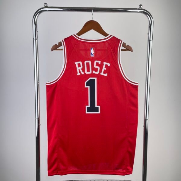 Camiseta Regata NBA Chicago Bulls Icon Edition Swingman 2026 Vermelha Nike - Imagem 6