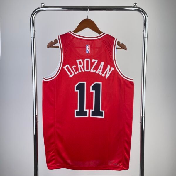 Camiseta Regata NBA Chicago Bulls Icon Edition Swingman 2026 Vermelha Nike - Imagem 8