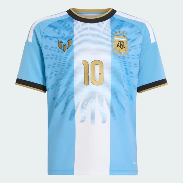 Camisa Seleção Argentina Home Versão Torcedor Messi 10 - Imagem 3