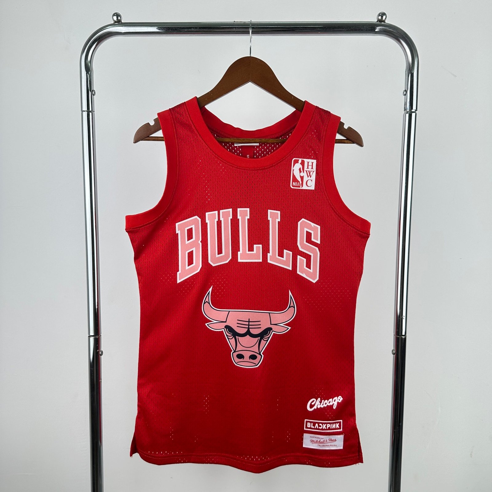 Camiseta Regata NBA Chicago Bulls Blackpink - Mitchell & Ness Vermelha 2025/26