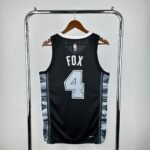 Camiseta Regata NBA Santo Antonio Sturs De'Aaron Fox 4 Statemant Edition Swingman 2023 Nike - Imagem 7