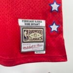 Camiseta Regata NBA All-Star Kobe Bryant 8 Mitchell & Ness Vermelha 2003 - Imagem 4