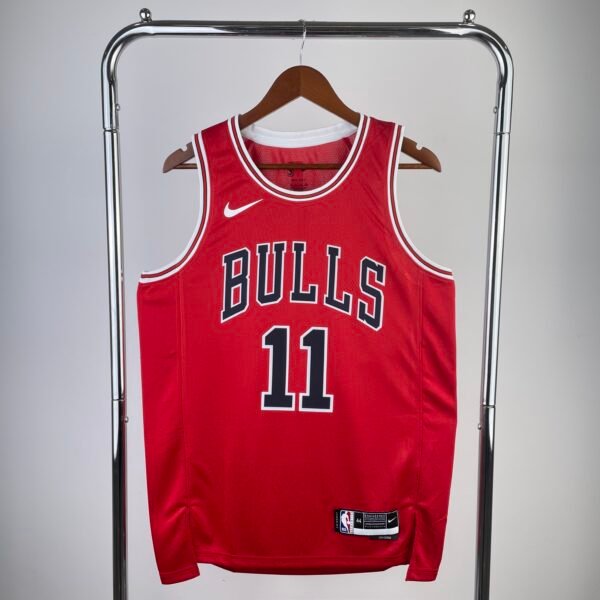 Camiseta Regata NBA Chicago Bulls Icon Edition Swingman 2026 Vermelha Nike - Imagem 7