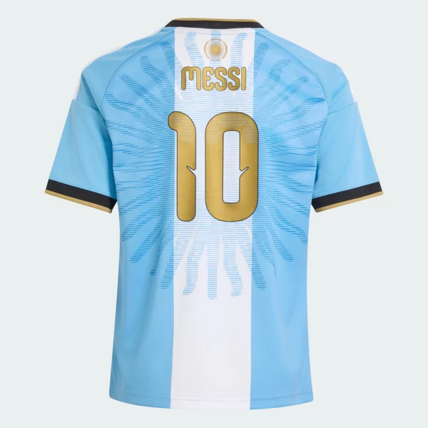 Camisa Seleção Argentina Home Versão Torcedor Messi 10 - Imagem 4