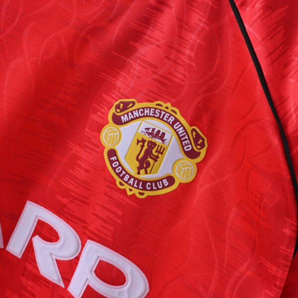 Camisa Retrô Manchester United Home 1990/1992 Adidas - Imagem 5