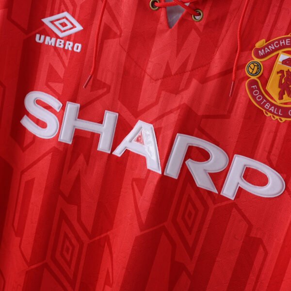 Camisa Retrô Manchester United Home 1992/1994 Umbro - Imagem 3