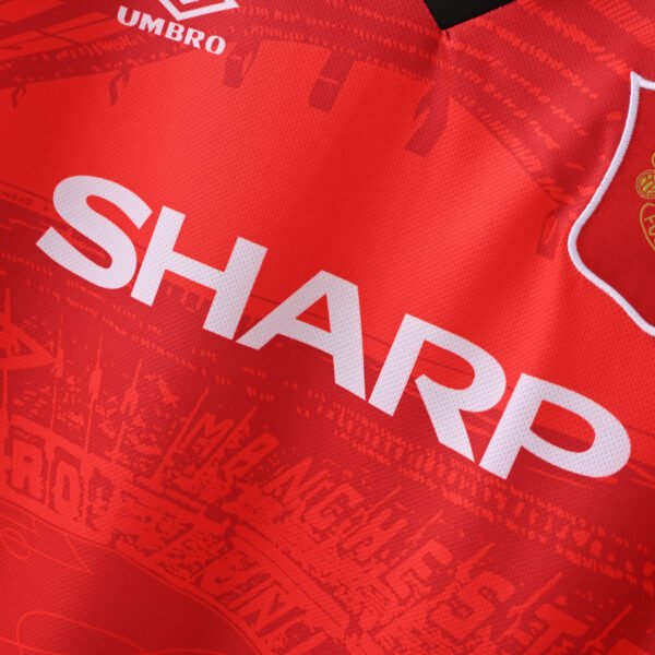 Camisa Retrô Manchester United Home 1994/1996 Umbro - Imagem 3