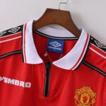 Camisa Retrô Manchester United Home 1998/1999 Umbro - Imagem 2
