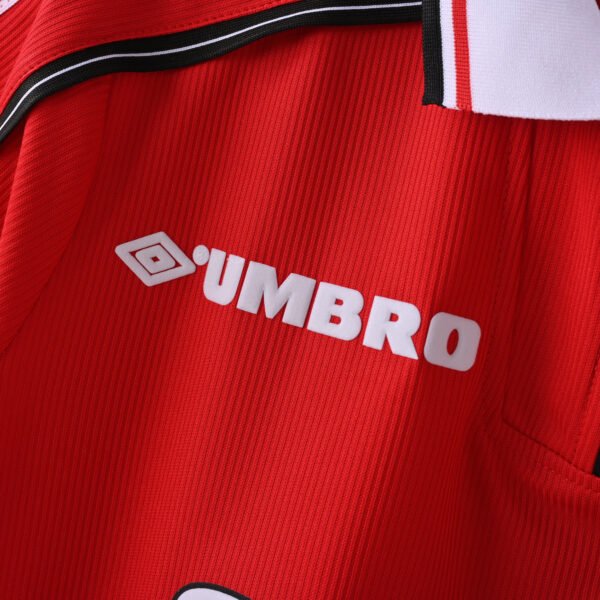 Camisa Retrô Manchester United Home 1998/1999 Umbro - Imagem 3
