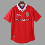 Camisa Retrô Manchester United Home Final Champions 1998/1999 Umbro